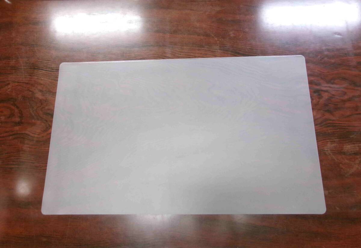 デスクマット クロガネ 84×50cm クリアーマット テーブルマット キズ防止 ビニールマット 透明 事務所 沖縄、諸島部は不可 拍卖