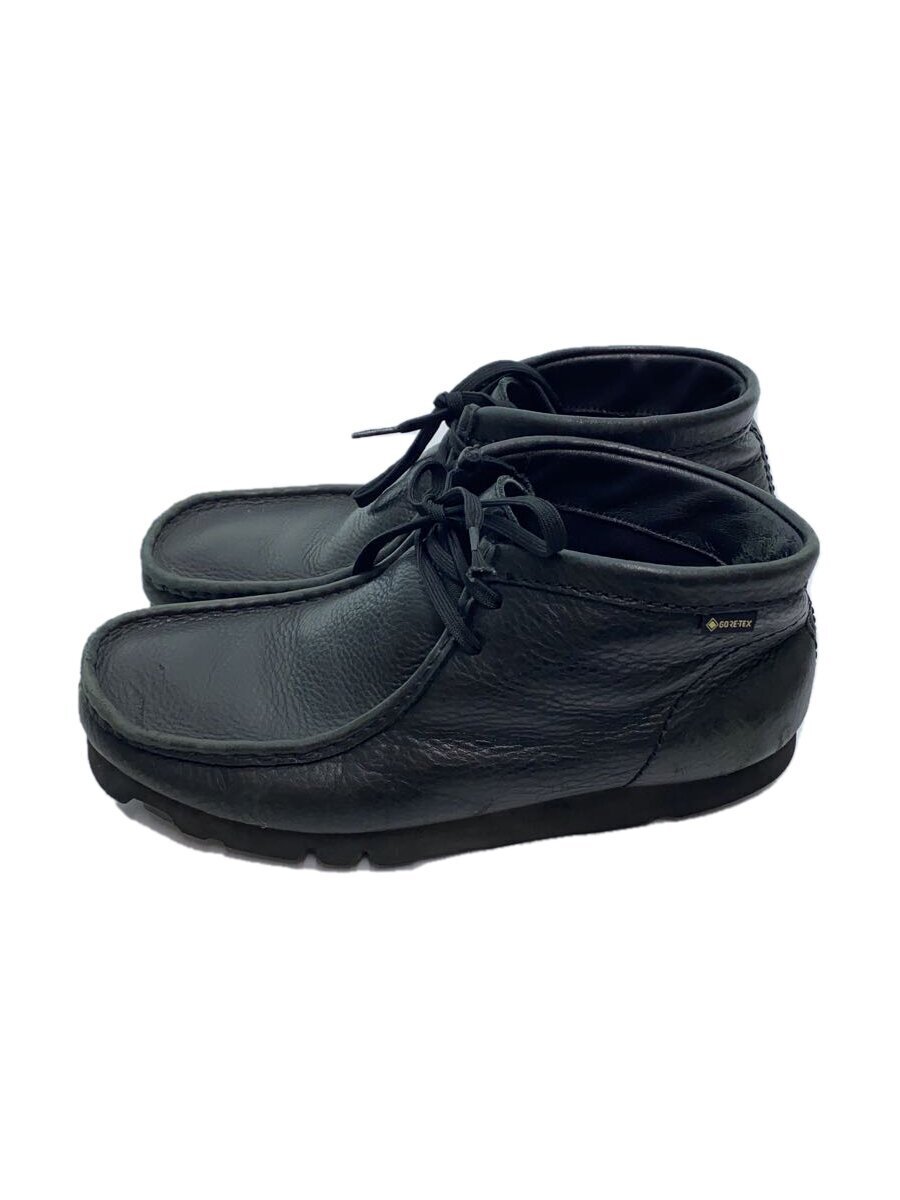 Clarks◆ゴアテックス/ブーツ/26.5cm/BLK/レザー//拍卖
