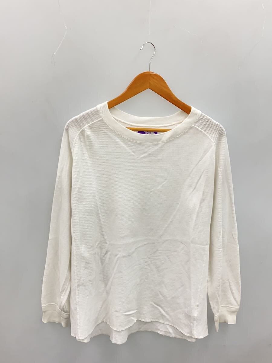 THE NORTH FACE PURPLE LABEL◆Thermal Field Long Sleeve Tee/S/コットン/WHT/nt3354n拍卖
