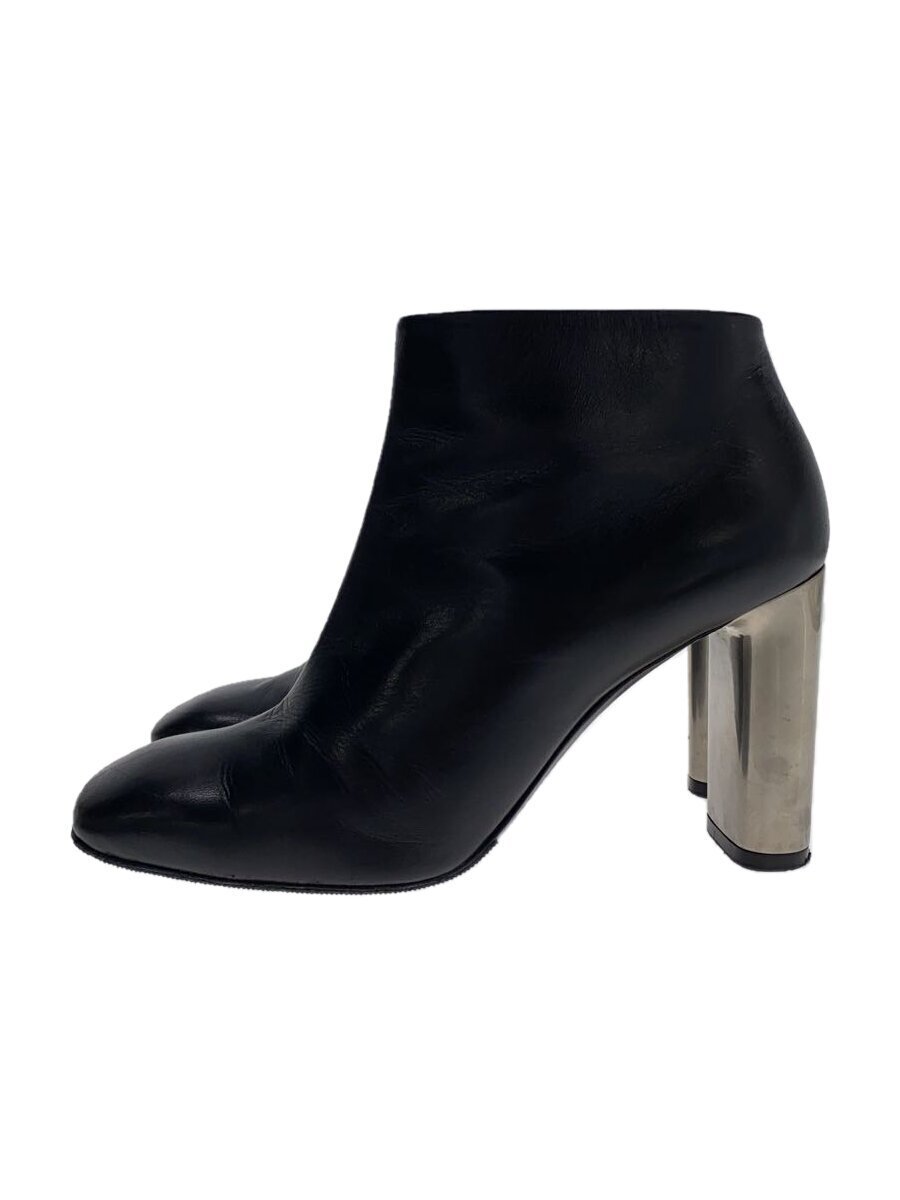 CELINE◆フィービー/バンバン/メタルヒール/スクエアトゥ/メタルヒール/36/BLK/ブーツ拍卖