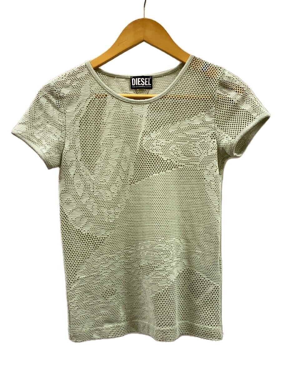 DIESEL◆メッシュT/Tシャツ/S/ポリエステル/GRN/A08476拍卖