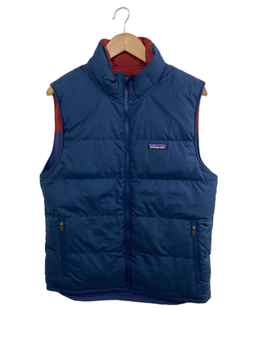 patagonia◆Reversible Bivy Down Vest/ナイロン/NVY/27587拍卖