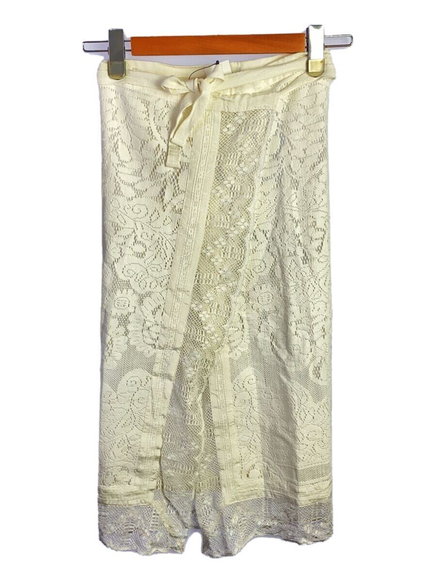 Freada◆アンティークレース巻きスカート/one/コットン/WHT/1811252400012拍卖