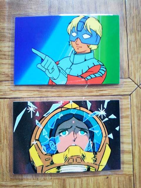 ラミカ ラミネートカード 機動戦士ガンダム シャア・アズナブル ララァ・スン 2枚セット ミニカード トレカ トレーディングカード 系拍卖