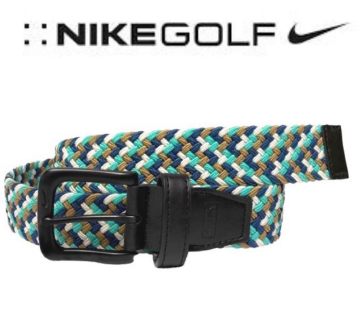 送料無料 新品 NIKE GOLF G-FLEX ウーヴンストレッチベルト L拍卖