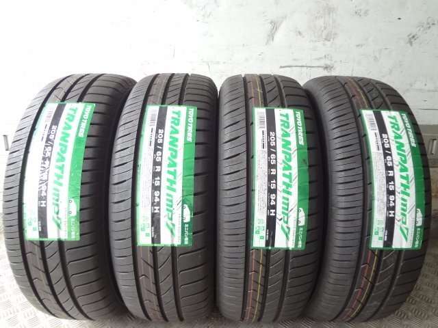 U★92 ◇ 新品 TOYO TRANPATH MP7 205/65R15 4本 2022年製 夏タイヤ №10上 ◇拍卖