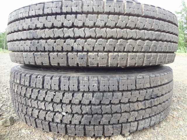 □658 10穴 アルミホイール 冬 美品9.5分山 TOYO M919 11R22.5 16PR 2本 2022年製 スタッドレス拍卖