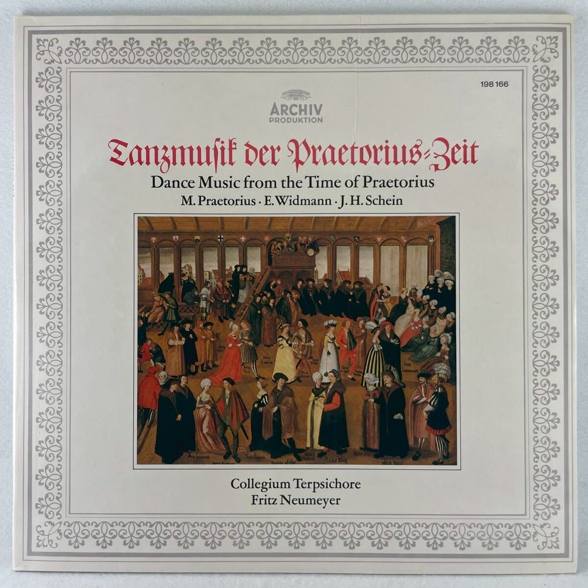 独ARCHIV/初出盤/コレギウム・テルプシコーレ、フリッツノイマイヤーによるミヒャエル・プレトリウス: 舞曲音楽集/見開き版/'60録音/D135拍卖