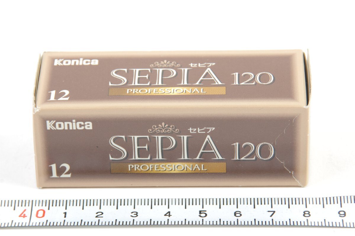 ※ 新品未開封 期限切れ Konica コニカ 120フィルム モノクロ セピア調 SEPIA120 セピア120 1572L3拍卖