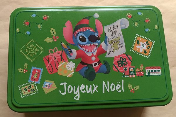 空き缶 リロ&スティッチ ディズニーランド・パリ 2025 クッキーの缶 ユーロ ディズニー Disney Lilo&Stitch 空き箱リロ アンド スティッチ拍卖