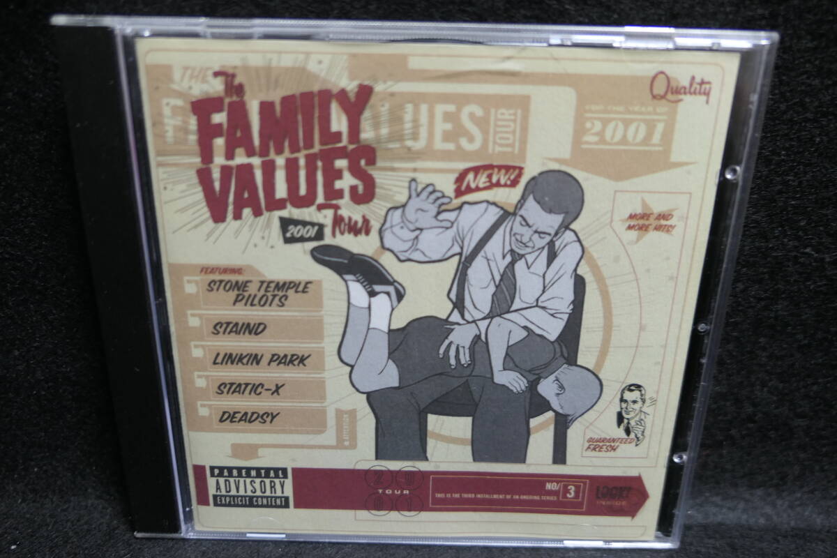 ●送料無料●中古CD● THE FAMILY VALUES TOUR 2001 / 075596276221 / STAIND STATIC-X DEADSY STONE TEMPLE PILOTS 拍卖