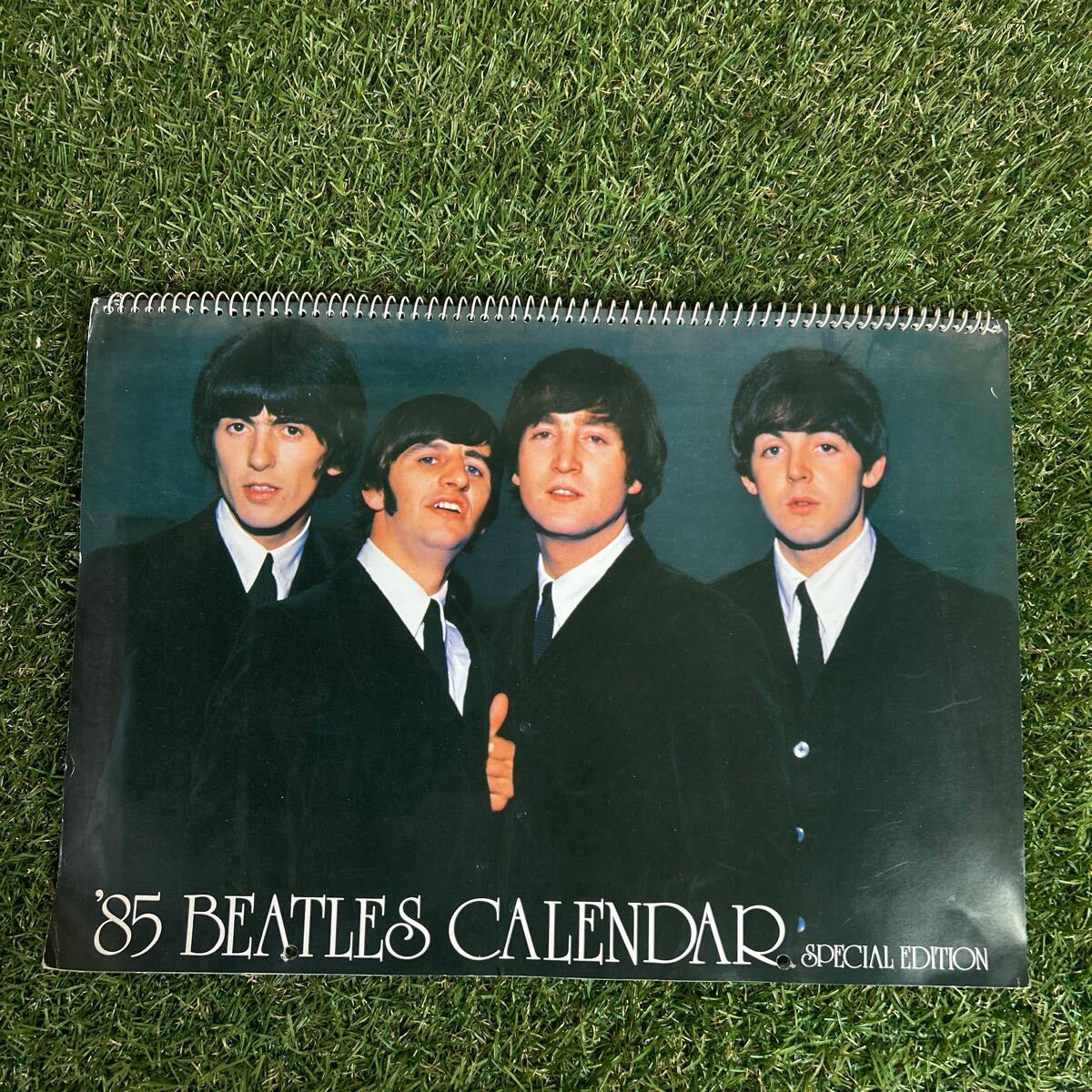 ★THE BEATLES ビートルズ カレンダー 1985年 当時もの 壁掛け★拍卖