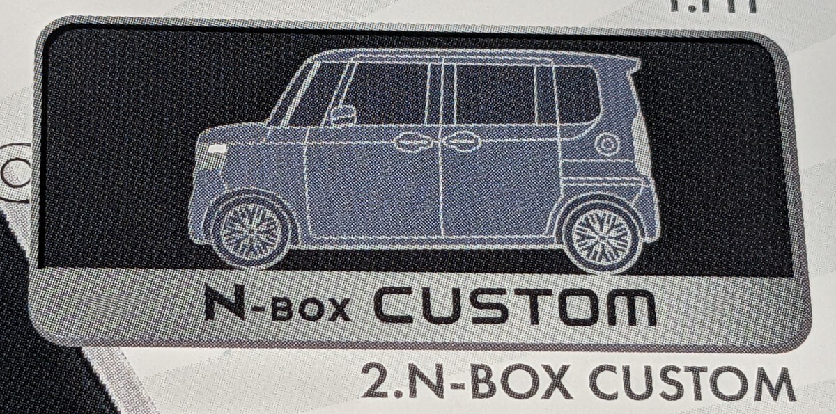 N-BOX CUSTOM ホンダカーメタルキーホルダー 石川玩具 ガチャ ガチャガチャ 拍卖