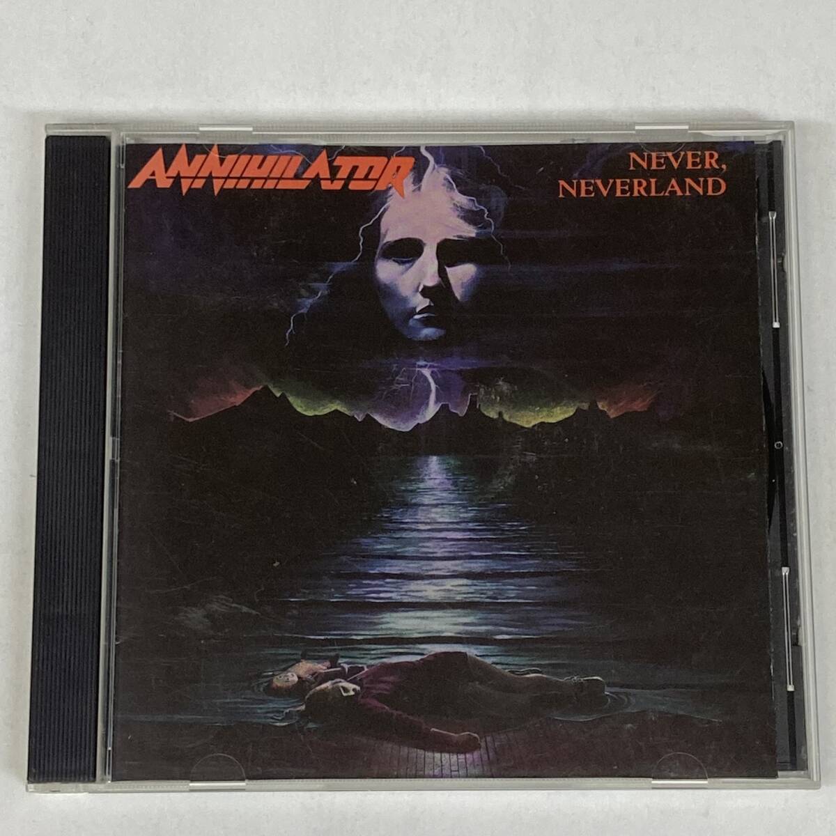 HR057 CD *ANNIHILATOR *Never, Neverland *ケース傷多め拍卖