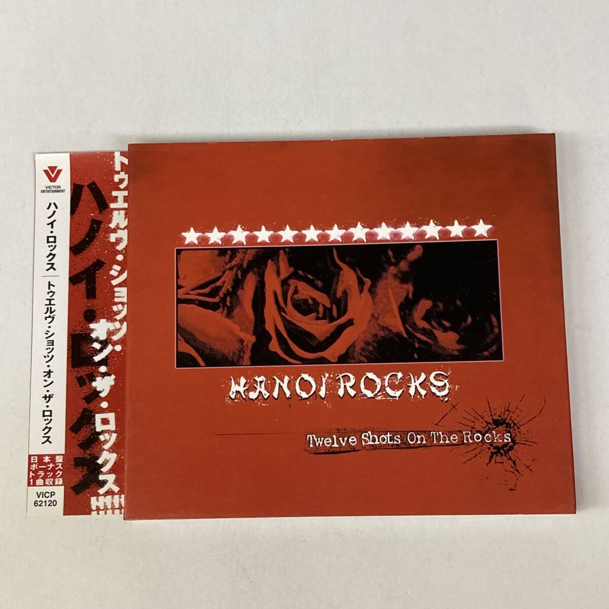 HR467 CD *HANOI ROCKS* TWELVE SHOTS ON THE ROCKS 帯付拍卖