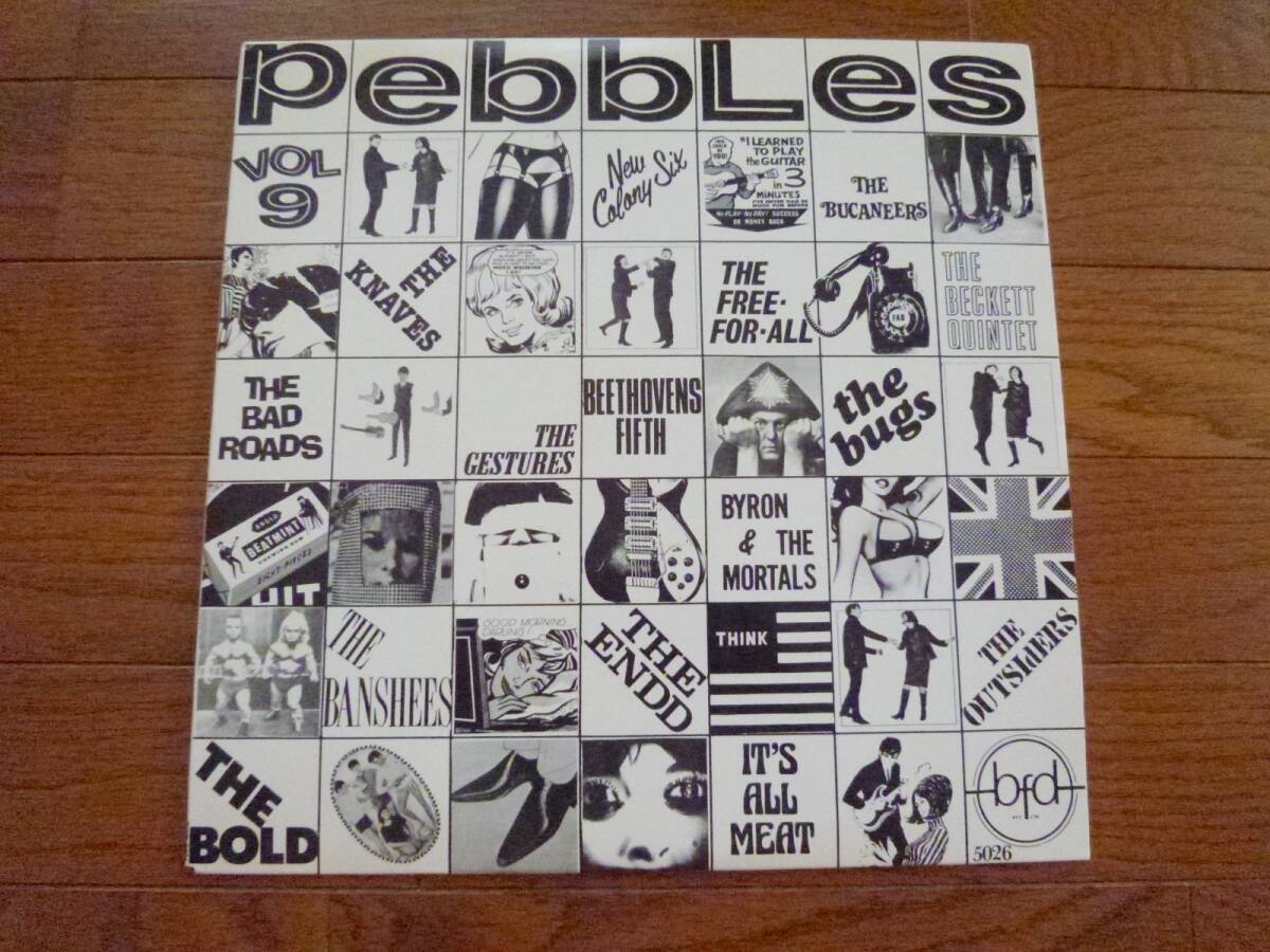 LP VARIOUS ARTISTS / PEBBLES VOL.9 / ORIGINAL PUNK ROCK FROM THE PSYCHEDELIC SIXTIES拍卖