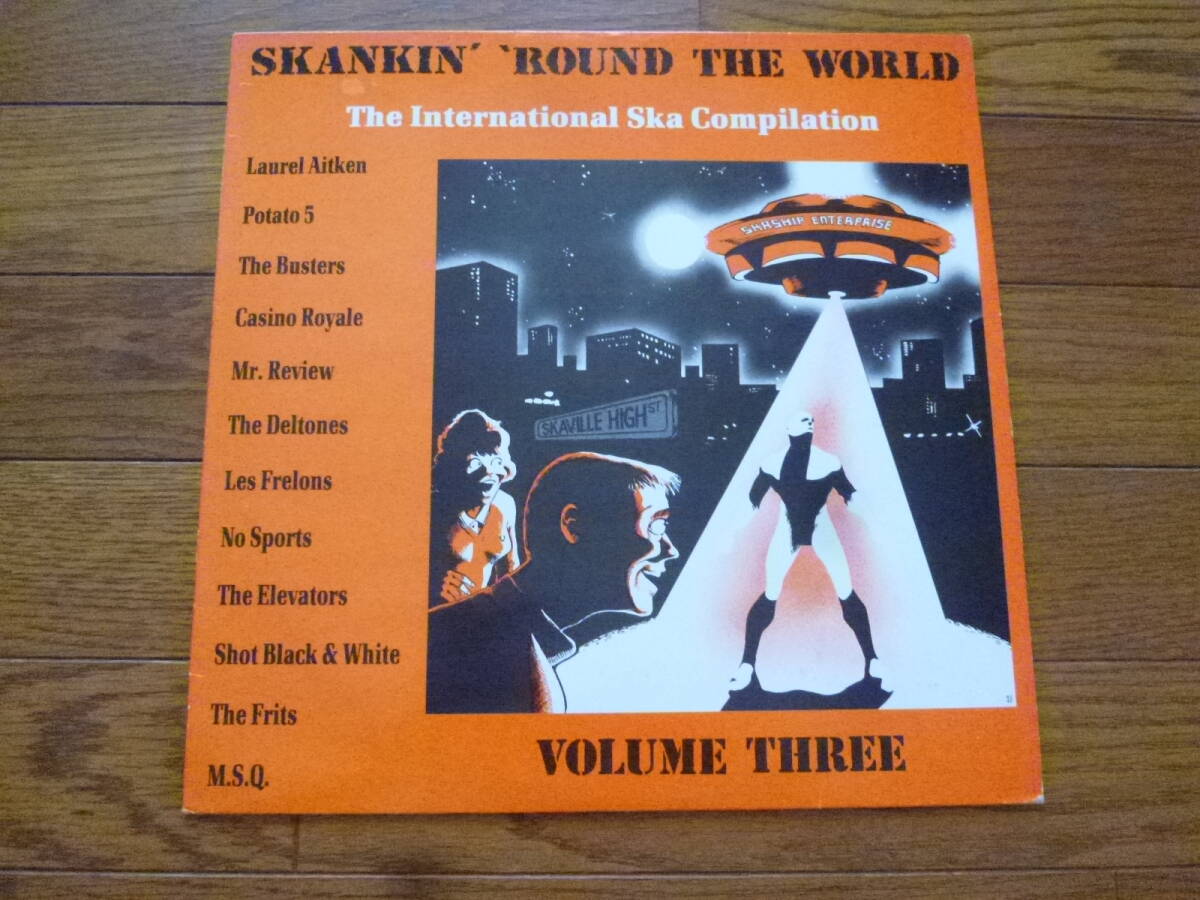 LP VARIOUS ARTISTS / SKANKIN' 'ROUND THE WORLD / INTERNATIONAL SKA COMPILATION拍卖