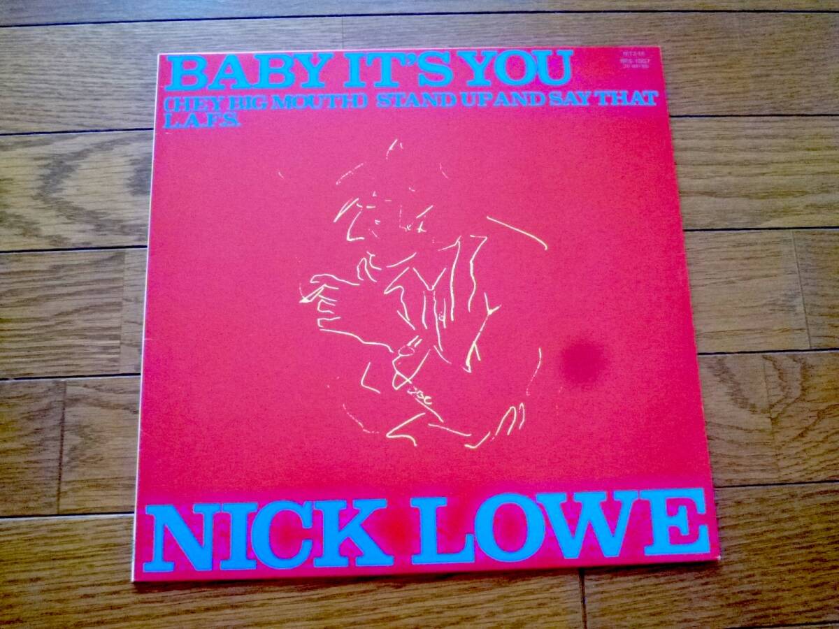LP ニック・ロウ NICK LOWE / BABY IT'S YOU拍卖
