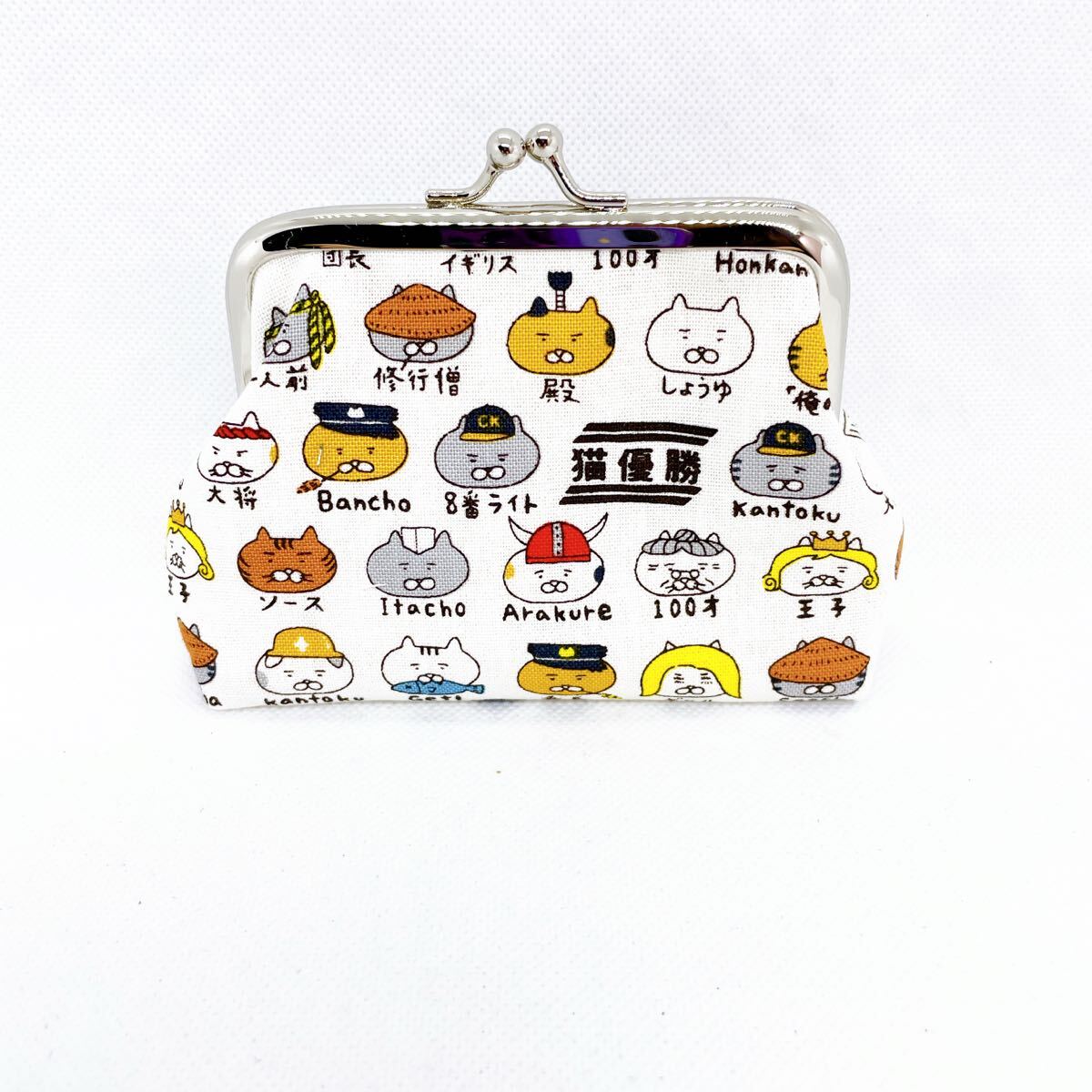 猫 キャラ がま口ポーチ カード 財布 ねこ拍卖