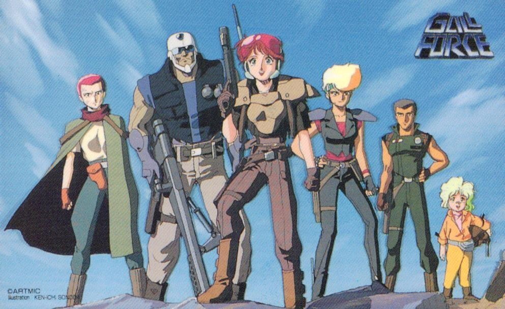 ★GALL FORCE/ガルフォース 園田健一 アートミック★テレカ50度数未使用bk_210拍卖