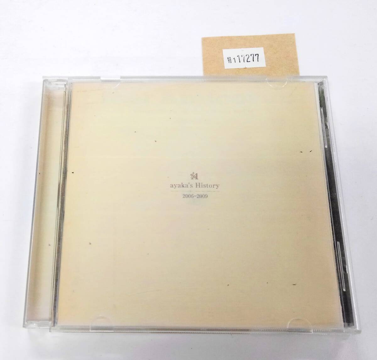 万1 17277 絢香 / ayaka's History 2006-2009 【アルバムCD:WPCL-10744(通常版)】 帯付き ※ケースふた外れ,discにキズ(再生確認済み)拍卖