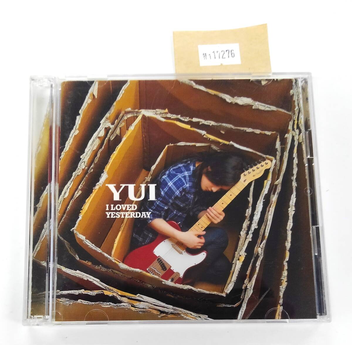 万1 17276 YUI / I LOVED YESTERDAY 【アルバムCD+DVD:SRCL-6766/7(初回生産限定盤)】 帯付き ※裏ジャケ内側に汚れ拍卖