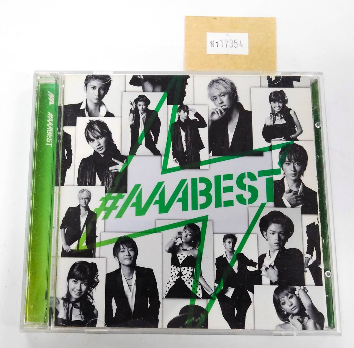 万1 17354 AAA(トリプル・エー) / #AAABSET 【アルバムCD+DVD:AVCD-38335/B】 2011年 ステッカー ※全体にキズ汚れシワ,discホールにヒビ拍卖