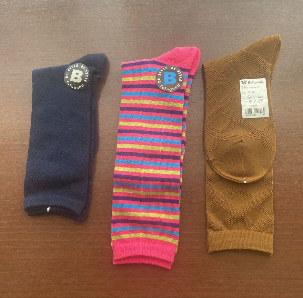 ★新品★チュチュアンナ★ソックス→2足★BeII wink★ソックス→1足★3点→1000相当の品★拍卖