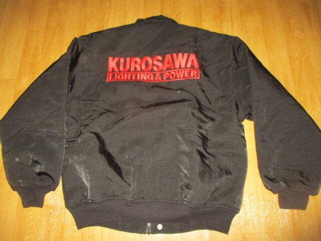 Kurosawa Film Studio 黒澤明 クロサワフィルム スタジオ 映画 刺繍デカロゴ・ワッペン付き 中綿入ジャケット LL 未使用デッドストック拍卖