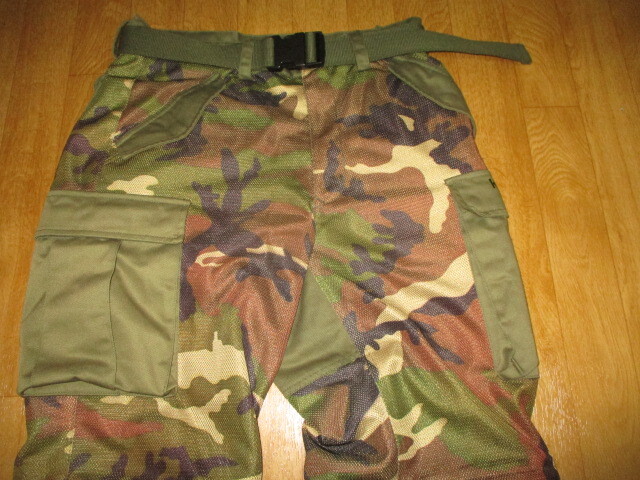 カドヤ アーミー・ミリタリー・2WAY 迷彩・ライダースメッシュパンツ サイズM 美中古 ジャケット・KADOYA M.I.R SPEC拍卖