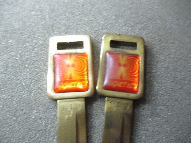 スズキ・アルト・ALTO・ミラージュ M149 2本 当時物 磁石・マグネット・ファッション・ブランクキー 未使用拍卖