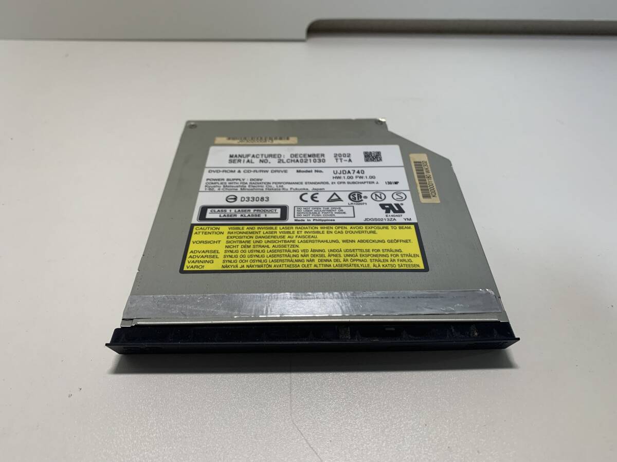 Panasonic スリム型DVDコンボドライブ UJDA740 IDE接続 ノートPC用 松下電器 パナソニック拍卖