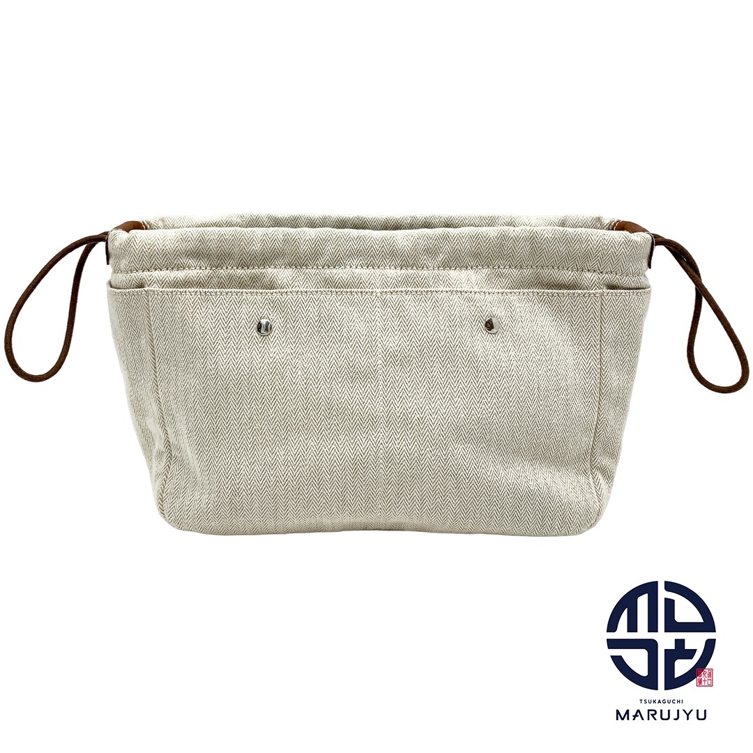 HERMES エルメス フールビ25 Fourbi25 バッグインバッグ カバン 鞄 ブランド ポーチ拍卖