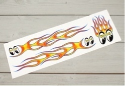 MOONEYES FLAMIN ムーンアイズステッカーDM220拍卖