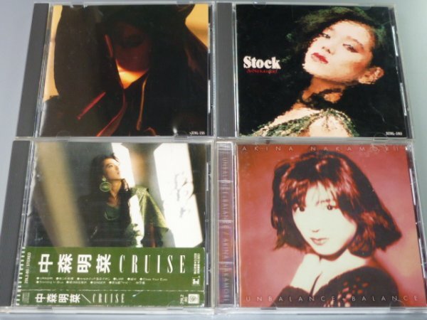 CD 中森明菜 アルバム4枚セット 不思議/Stock/CRUISE/UNBALANCE+BALANCE拍卖