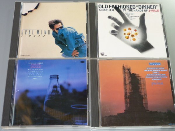 CD J-WALK アルバム4枚セット JAY WALK OVAL MIND/OLD FASHIONED DINNER/終わりのない夏/Pierce拍卖