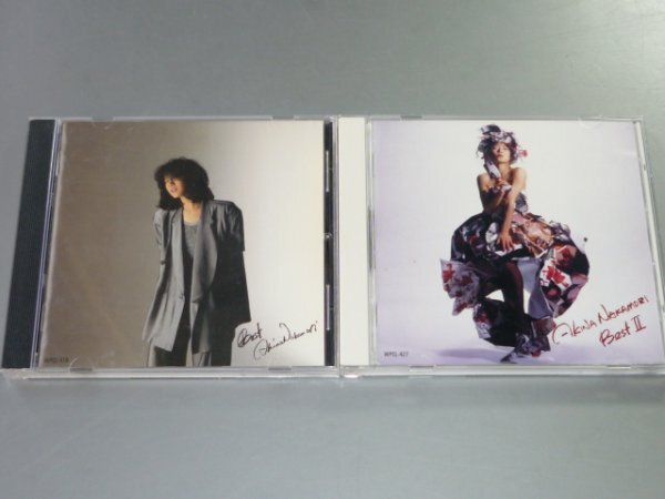 CD 中森明菜 BEST & BEST II ベスト盤 2枚セット拍卖