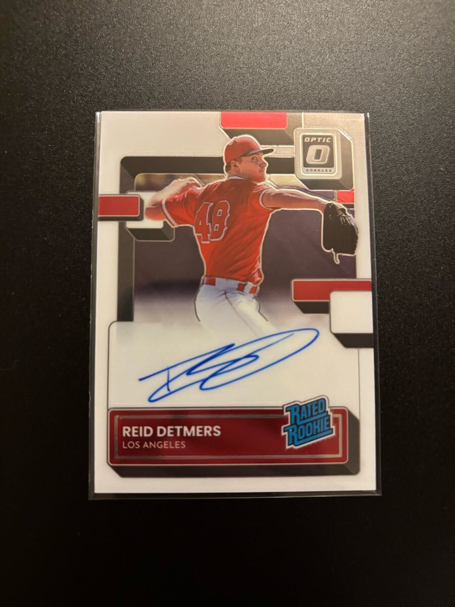 DETMERS 直筆サインカード auto 検 Topps BOWMAN crome stadium BBM epoch signature autograph DUNRUSS angels拍卖