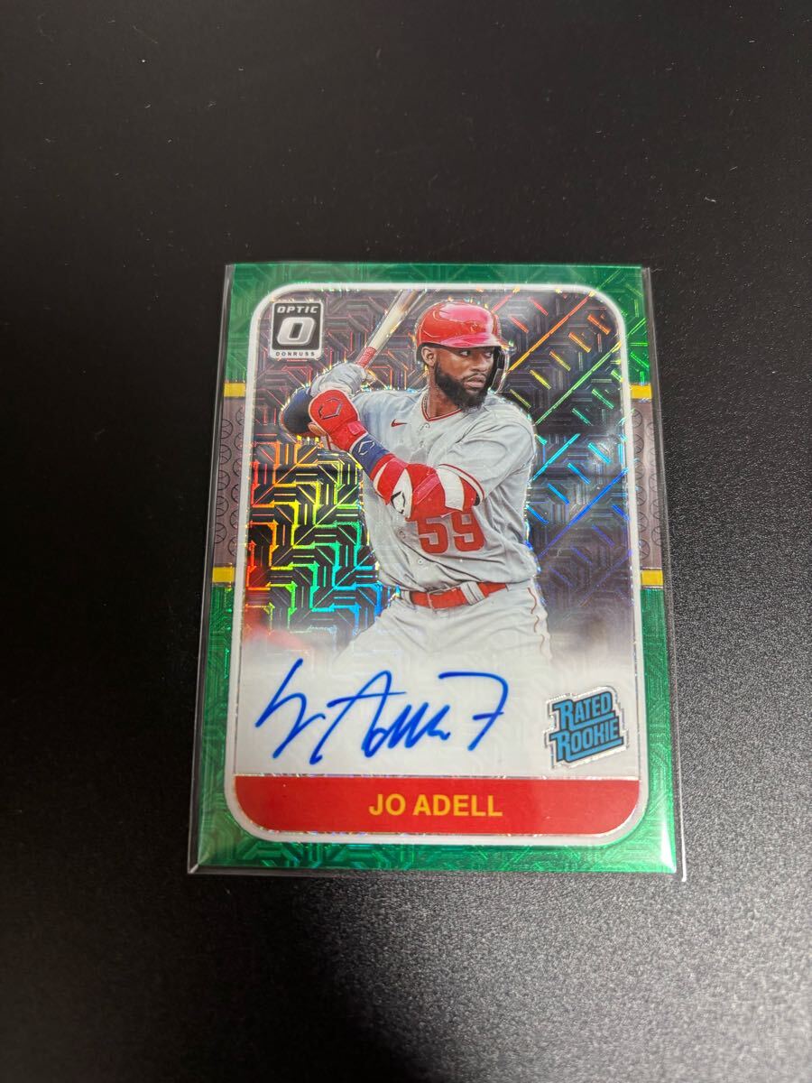 JO ADELL 直筆サインカード auto 検 Topps BOWMAN crome stadium BBM epoch signature autograph DUNRUSS archives angels Chrome拍卖