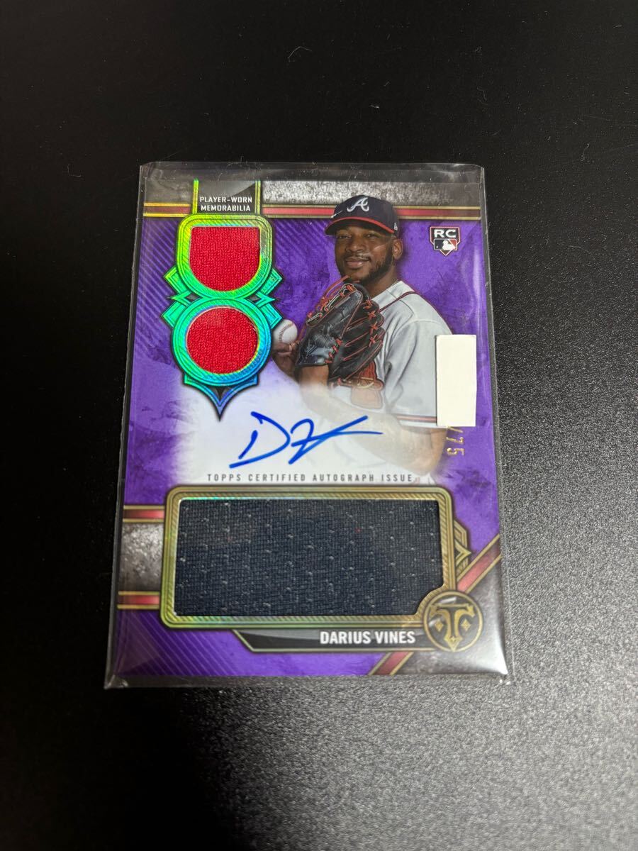 /75 RC ルーキー VINES 直筆サインカード auto 検 Topps BOWMAN crome stadium BBM epoch signature autograph DUNRUSS archives拍卖