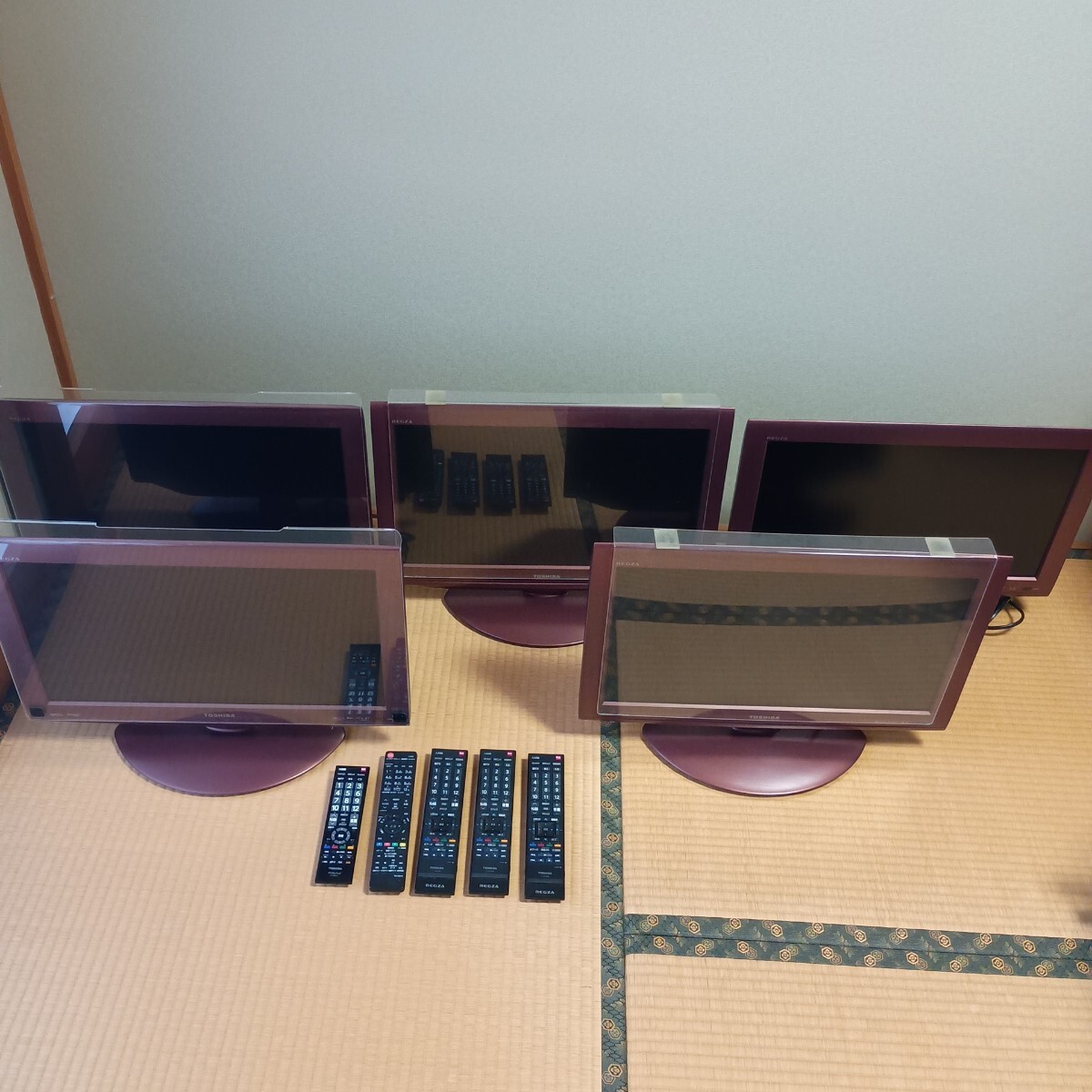 配達手渡し 22RE1 カッパーローズ 5台セット 保護カバー付き拍卖