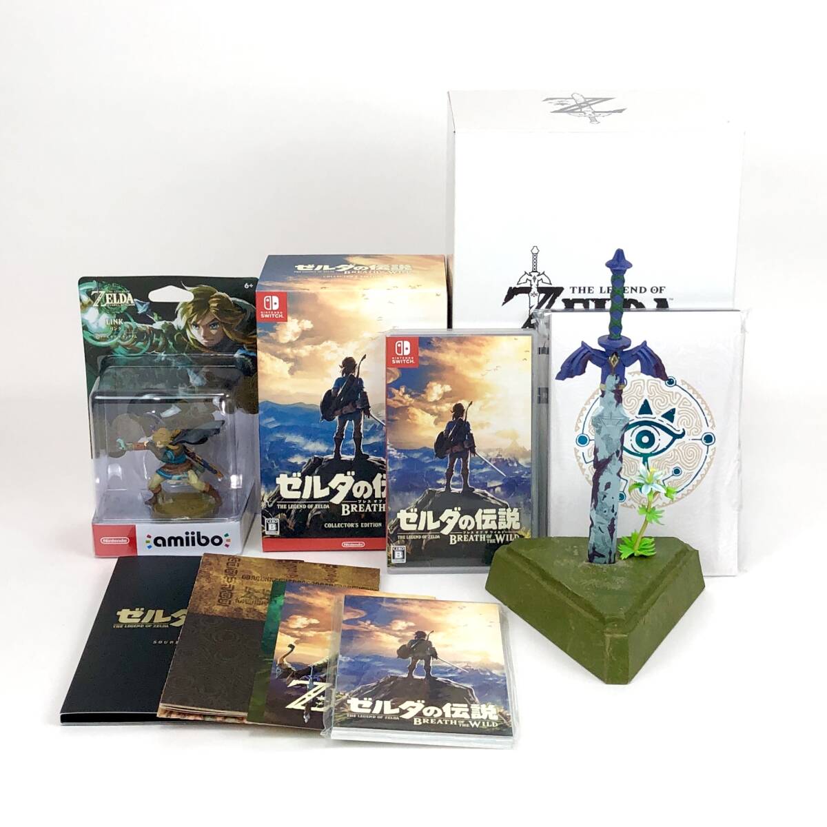 【送料無料】 Nintendo Switch ゼルダの伝説 ブレス オブ ザ ワイルド デラックス コレクターズエディション 【amiiboは別物】 任天堂拍卖
