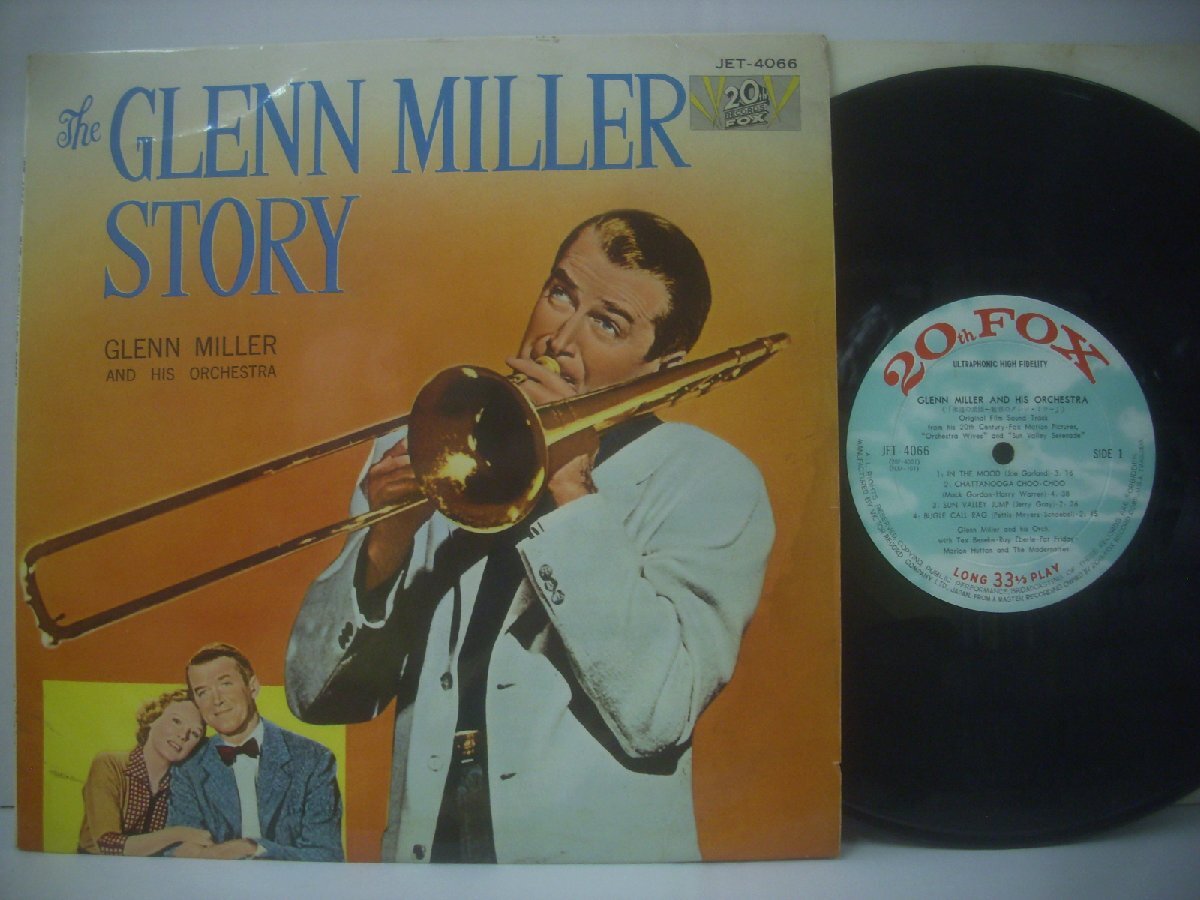 ■ 10インチ グレン・ミラー / グレン・ミラー物語 インザムード GLENN MILLER 日本ビクター株式会社 JET-4066 ◇r70730拍卖