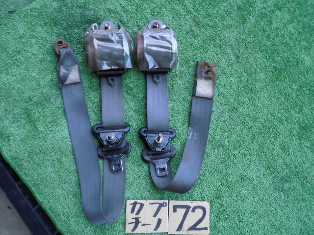 スズキカプチーノ EA11R 純正 シートベルト左右セット 72拍卖