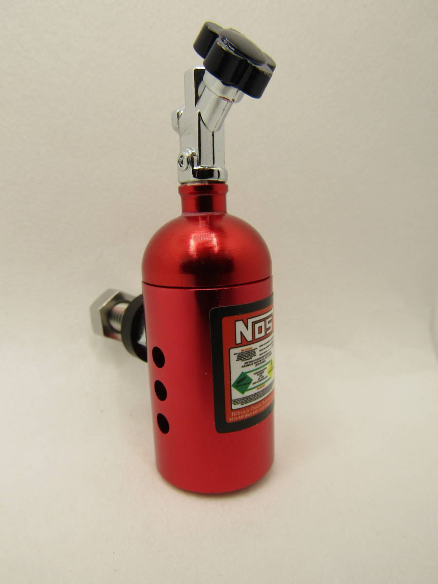 ★彡 NOS ノス ボトル タンク 汎用 ナンバーボルト 大 1本 珍色 レッド 赤 検索)ワイスピ バイク 電動バイク 乗用車 軽自動車拍卖