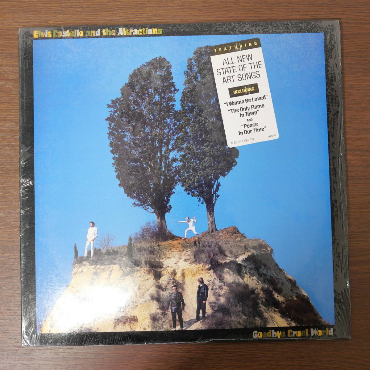 ★中古音楽レコード★洋楽 ロック Elvis Costello エルヴィス・コステロ and the Atraactions Goodbye Cruuel World LP盤拍卖