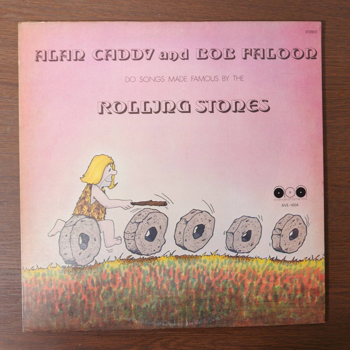 ★中古音楽レコード★洋楽 ロック Alan Caddy and Bob Faloon By The ROLLING STONES カバー LP盤拍卖