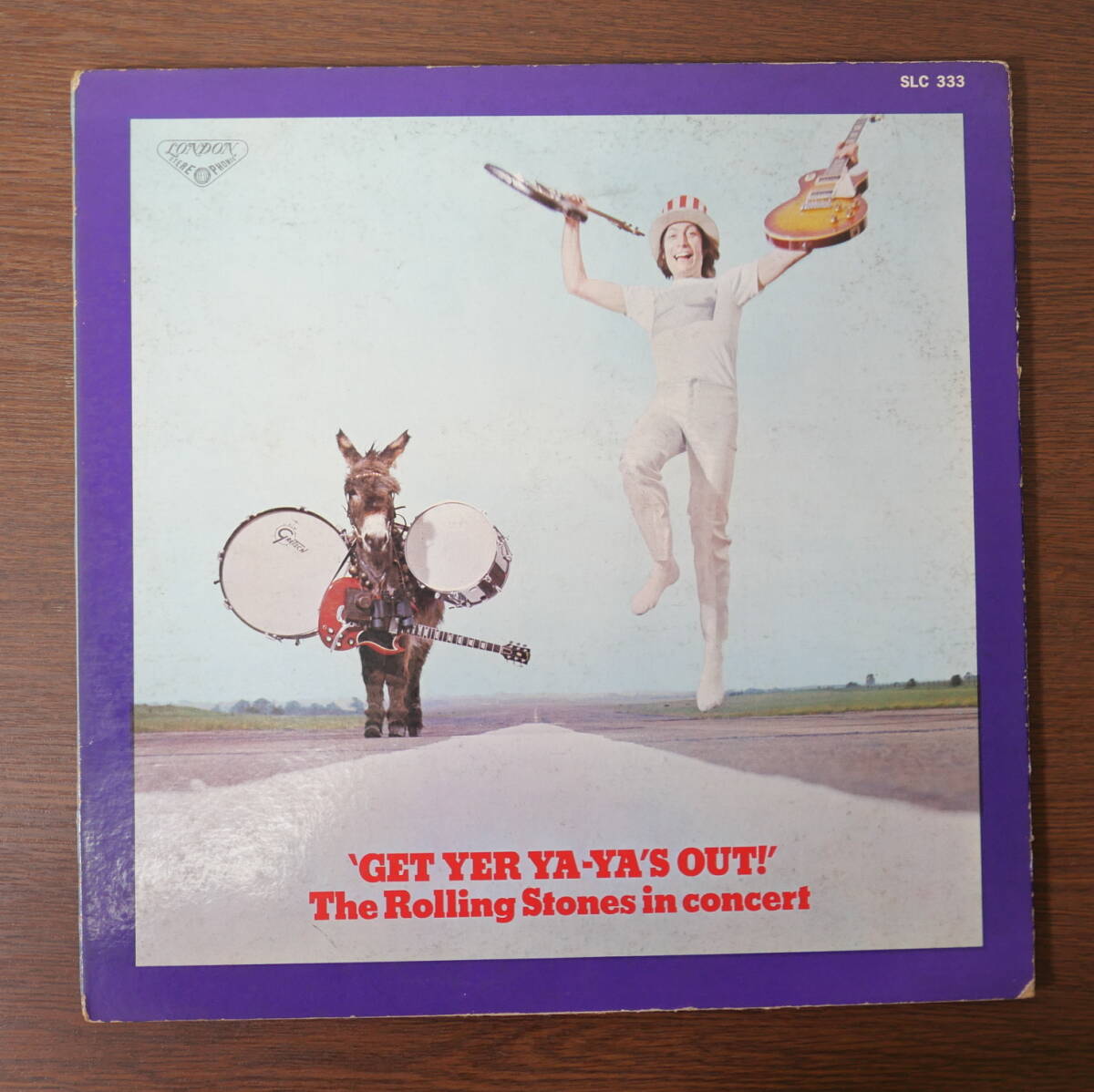 ★中古音楽レコード★洋楽 ロック 1970年 THE ROLLING STONES in concert ローリング・ストーンズ GET TER YA-YA'S OUT LP盤拍卖