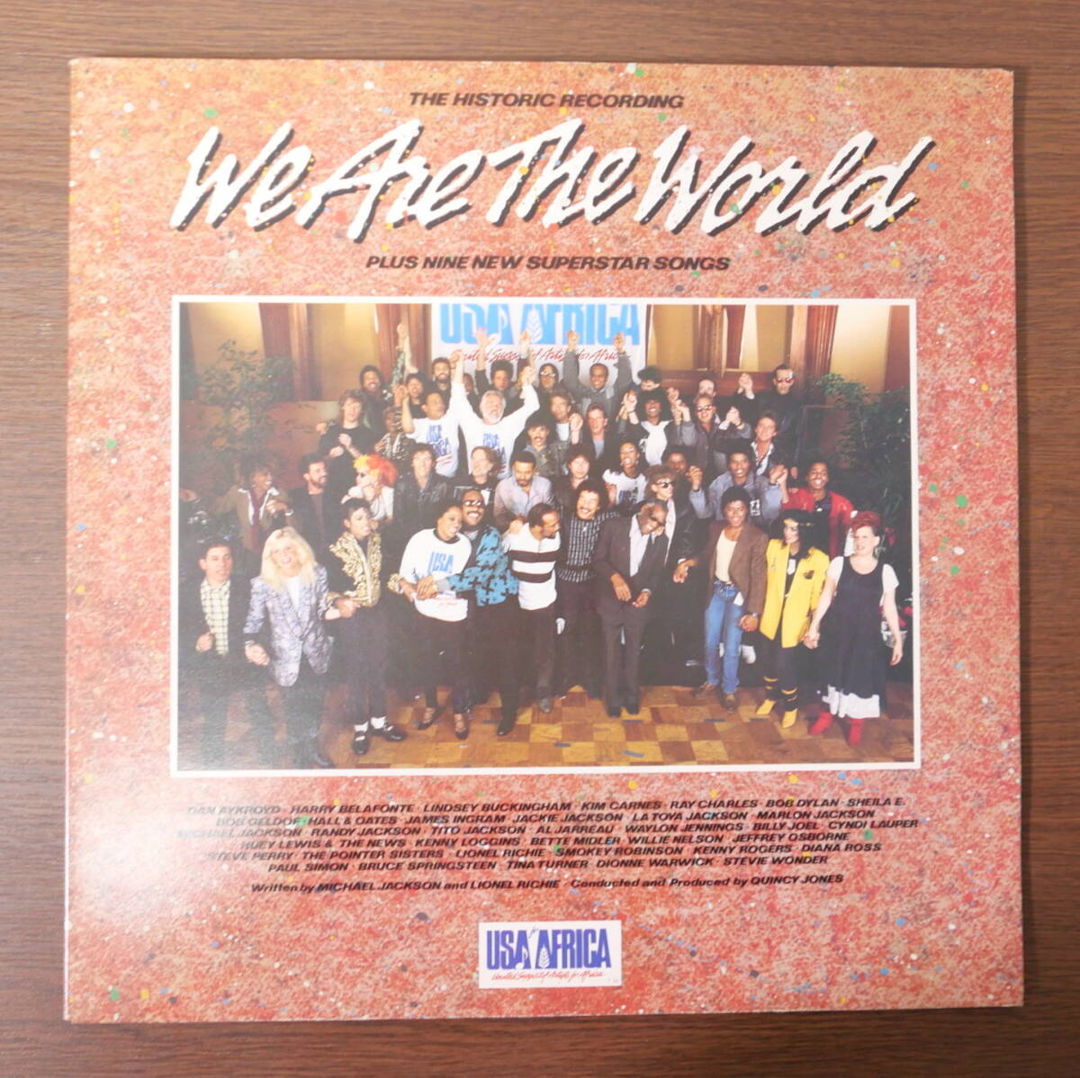 ★中古音楽レコード★洋楽 We Are The World USA for AFRICA LP盤拍卖
