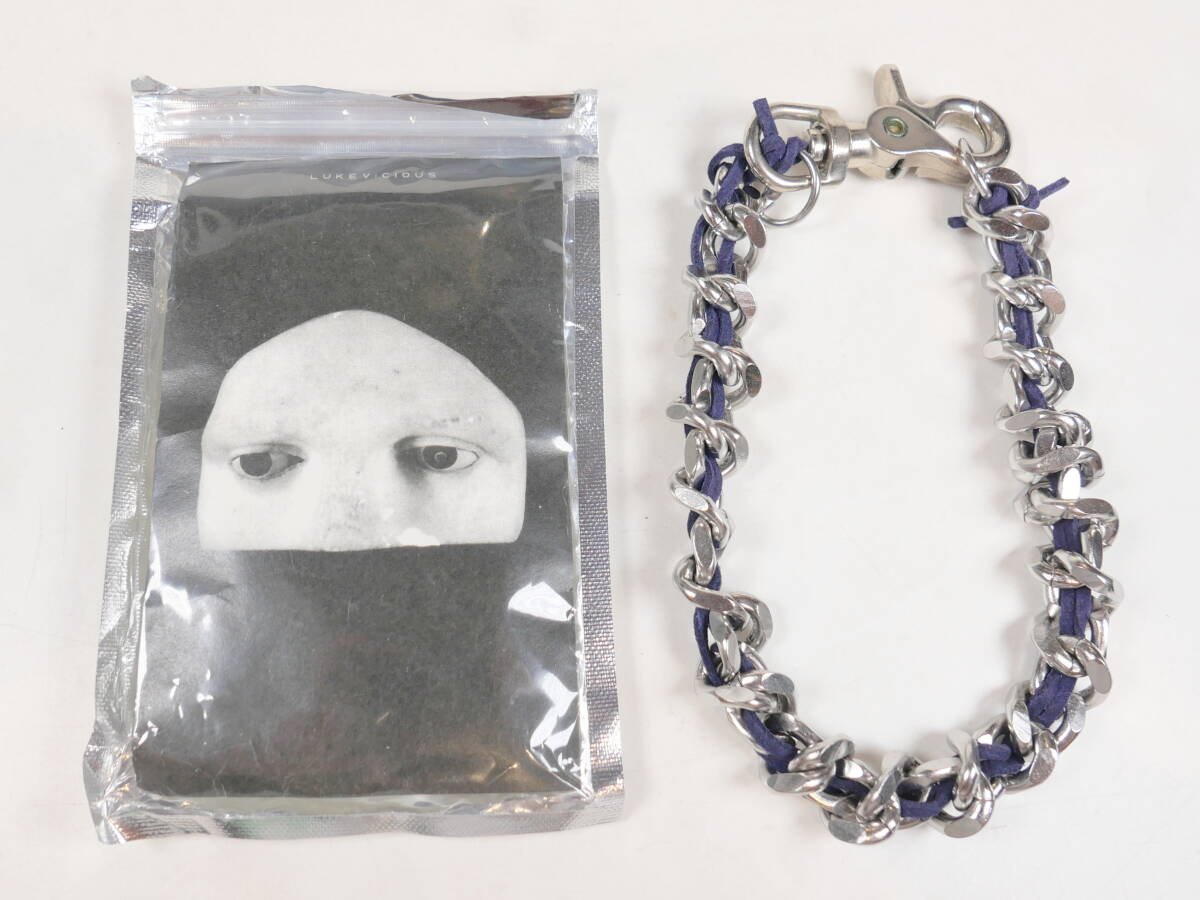 中古★LUKE VICIOUS ルークビシャス カスタムハンドメイド ネックレス チョーカー 首回り39cm 170g拍卖